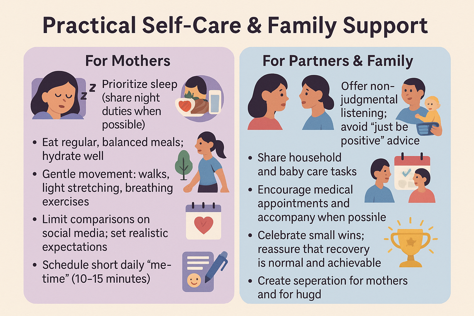 Practical Self-Care & Family Support
