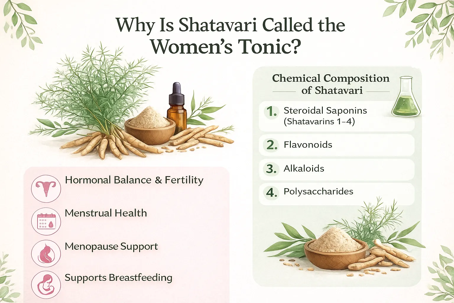 Shatavari: The Queen of Herbs & the Ultimate Women’s Tonic