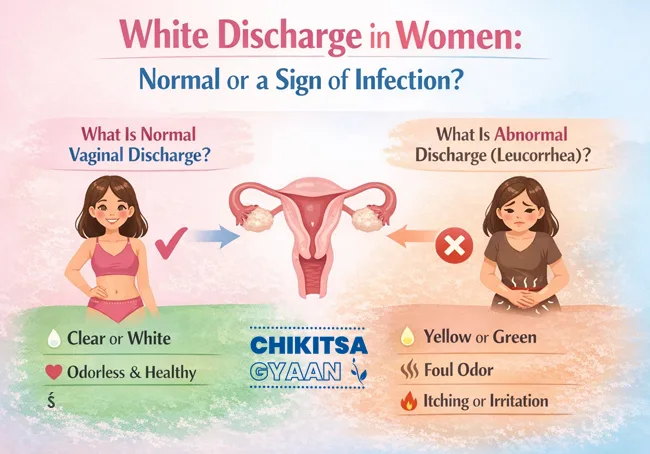 White Discharge in Women: Normal or a Sign of Infection?