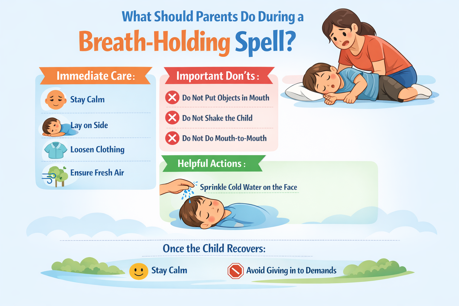 Breath-Holding Spells in Children: Why Does My Child Turn Blue While Crying?