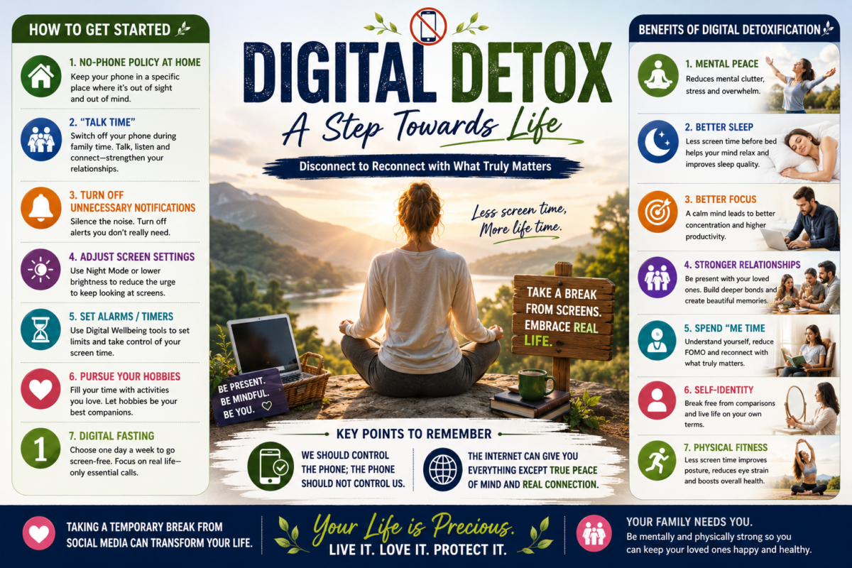 Digital Detox: A Step Towards a Healthier and Happier Life