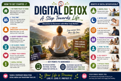 Digital Detox: A Step Towards a Healthier and Happier Life