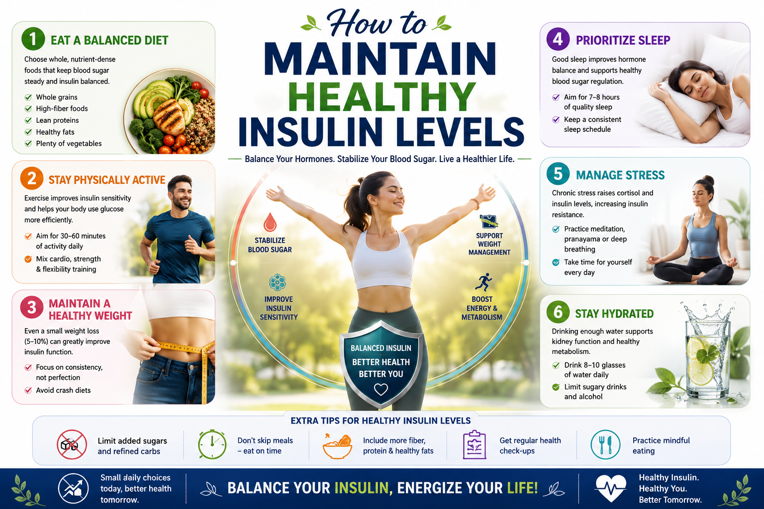 How to Maintain Healthy Insulin Levels