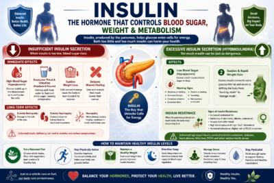 Insulin Deficiency vs Excess Insulin: Signs, Risks & Health Effects