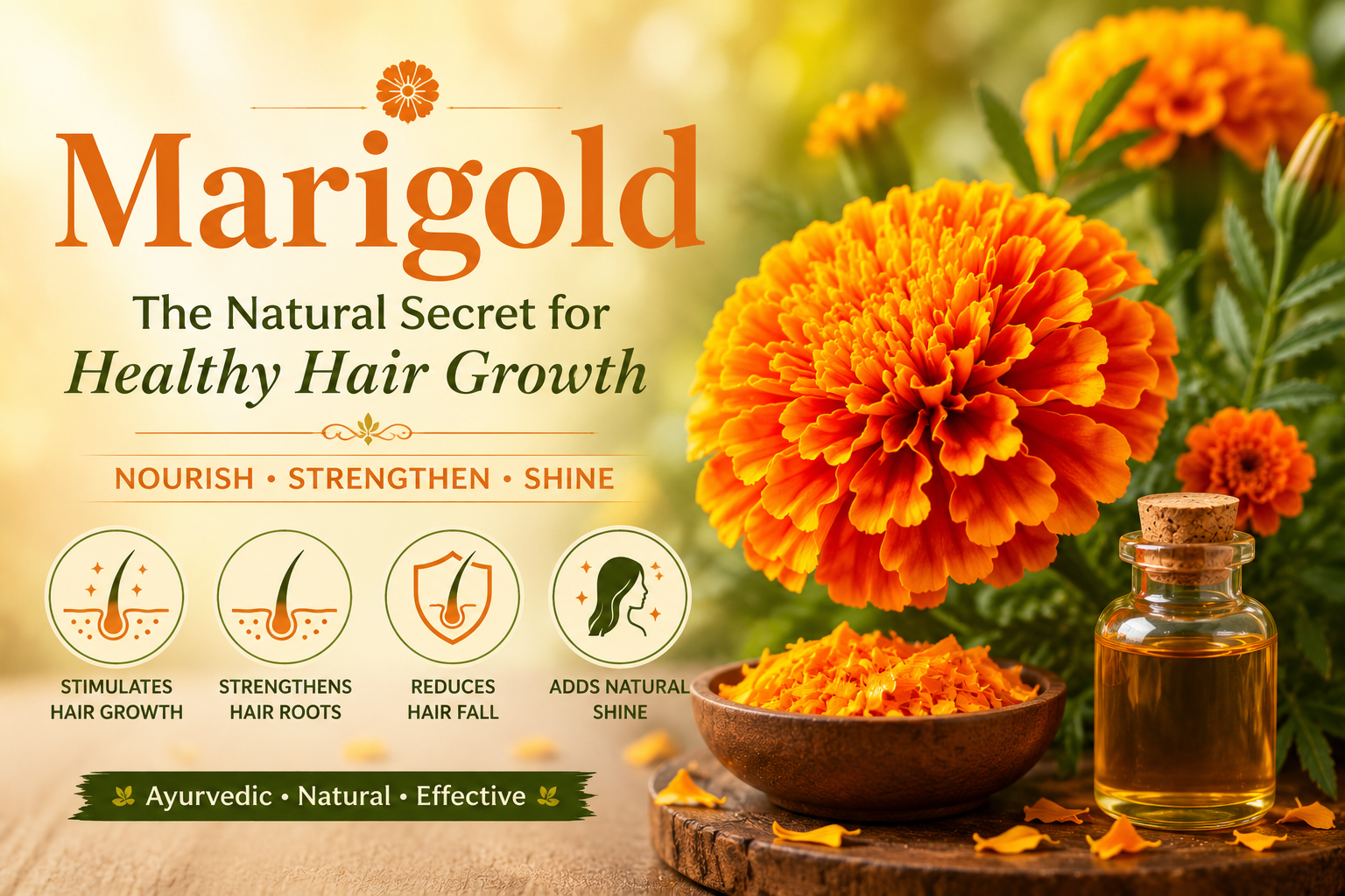 Marigold – Nature’s Scalp Protector