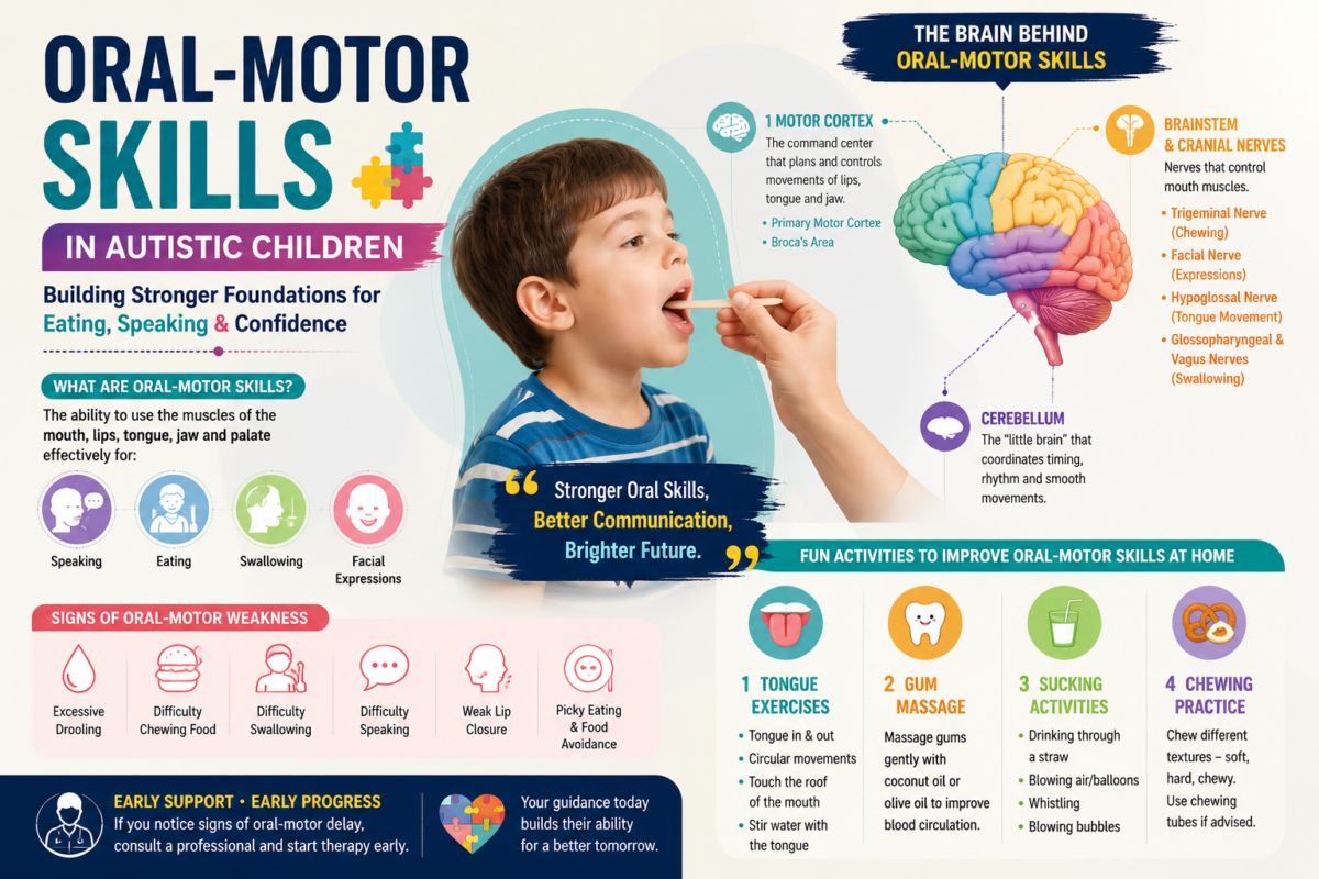 Oral-Motor Skills in Autistic Children: Why Eating and Speaking Can Be Challenging